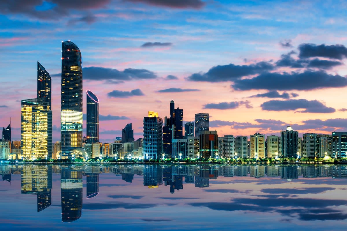 The super-modern skyline of Abu Dhabi (Getty Images/iStockphoto)