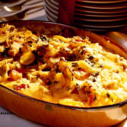 Hearty Tex-Mex Squash-Chicken Casserole