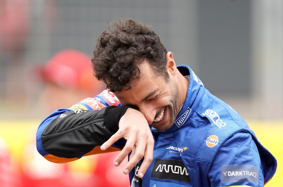 McLaren’s Daniel Ricciardo (Tim Goode/PA) (PA Wire)