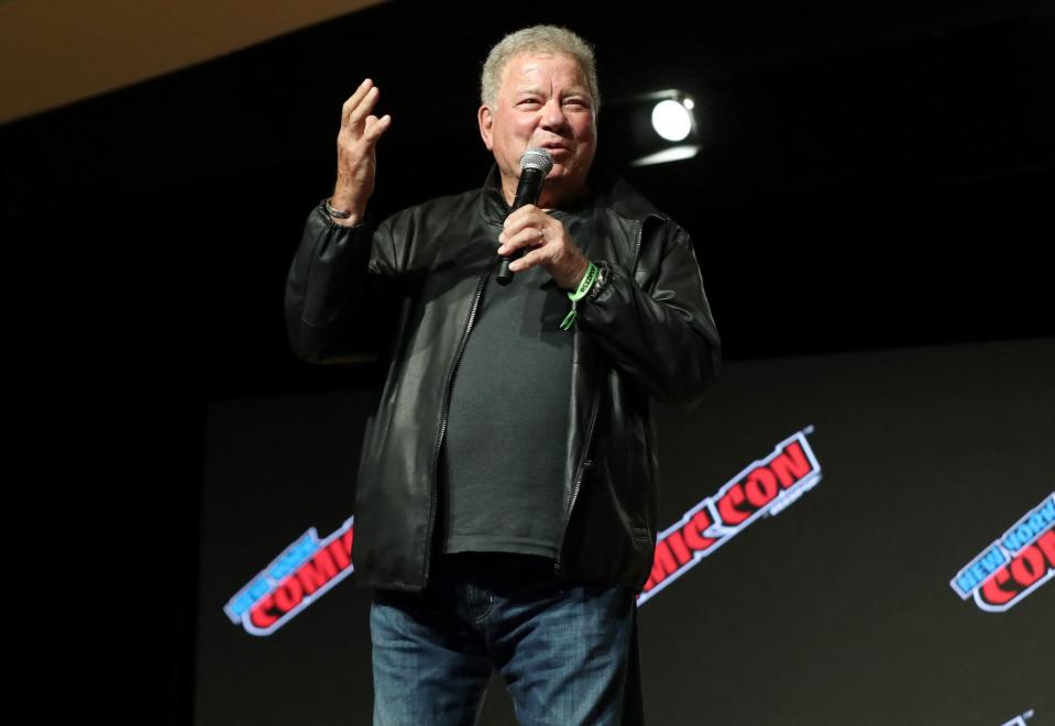 L'acteur William Shatner en octobre 2017 à New York - Bennett Raglin - Getty Images North America - AFP