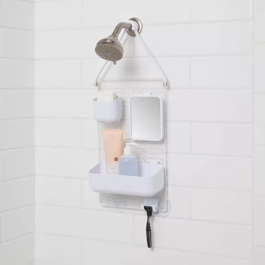 Adjustable Shower Caddy White - Room Essentials™