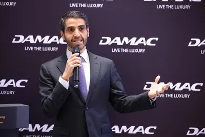 H.E Jamal Abdulla AlSuwaidi at DAMAC office opening in Singapore