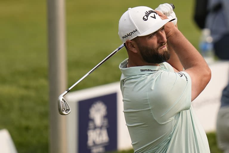 Jon Rahm está irregular en este 2023: ganó el Masters y finalizó 50° en el PGA Championship