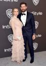 <p>At the <em>InStyle</em> and Warner Bros. Golden Globes after party.</p>