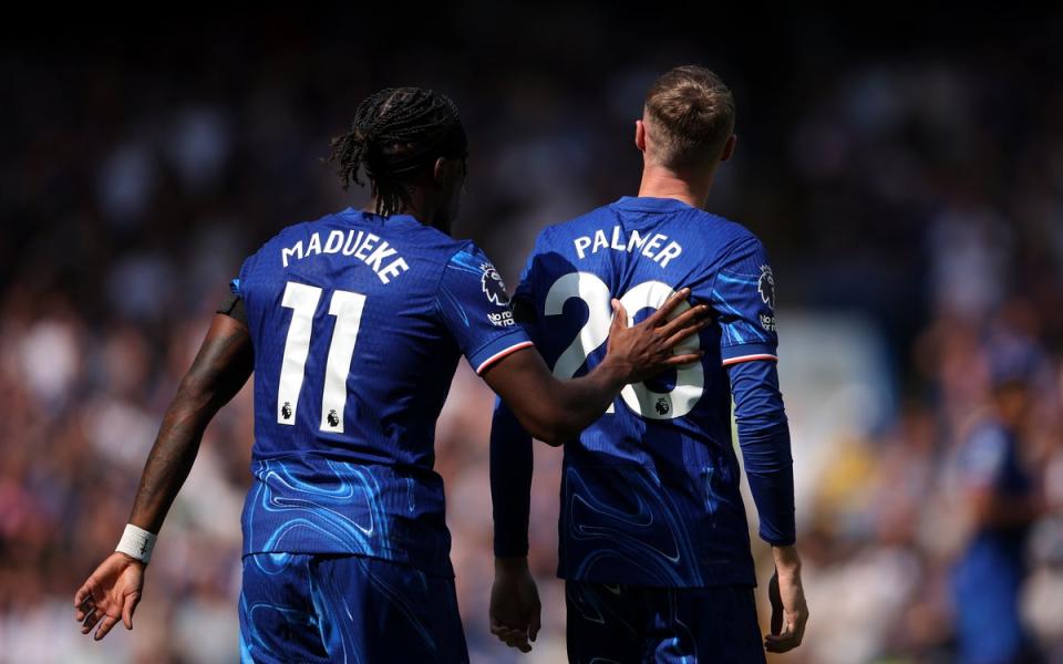 Noni Madueke and Cole Palmer have shone for Chelsea this season (Getty Images)