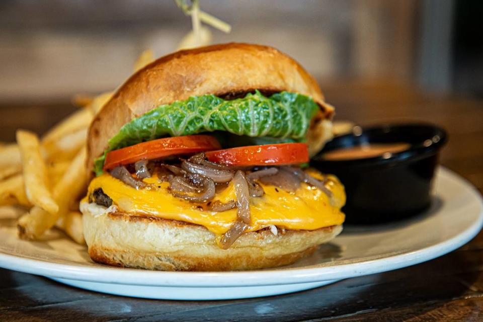 State Street Kitchen & Drinkery does an $8 burger night every Monday from 5 p.m. to close, dine-in only. It includes fries.