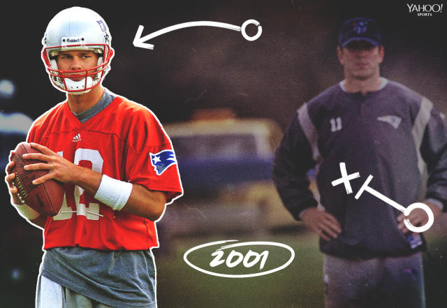 The Sporting News on X: On this day in 2001, Tom Brady made his