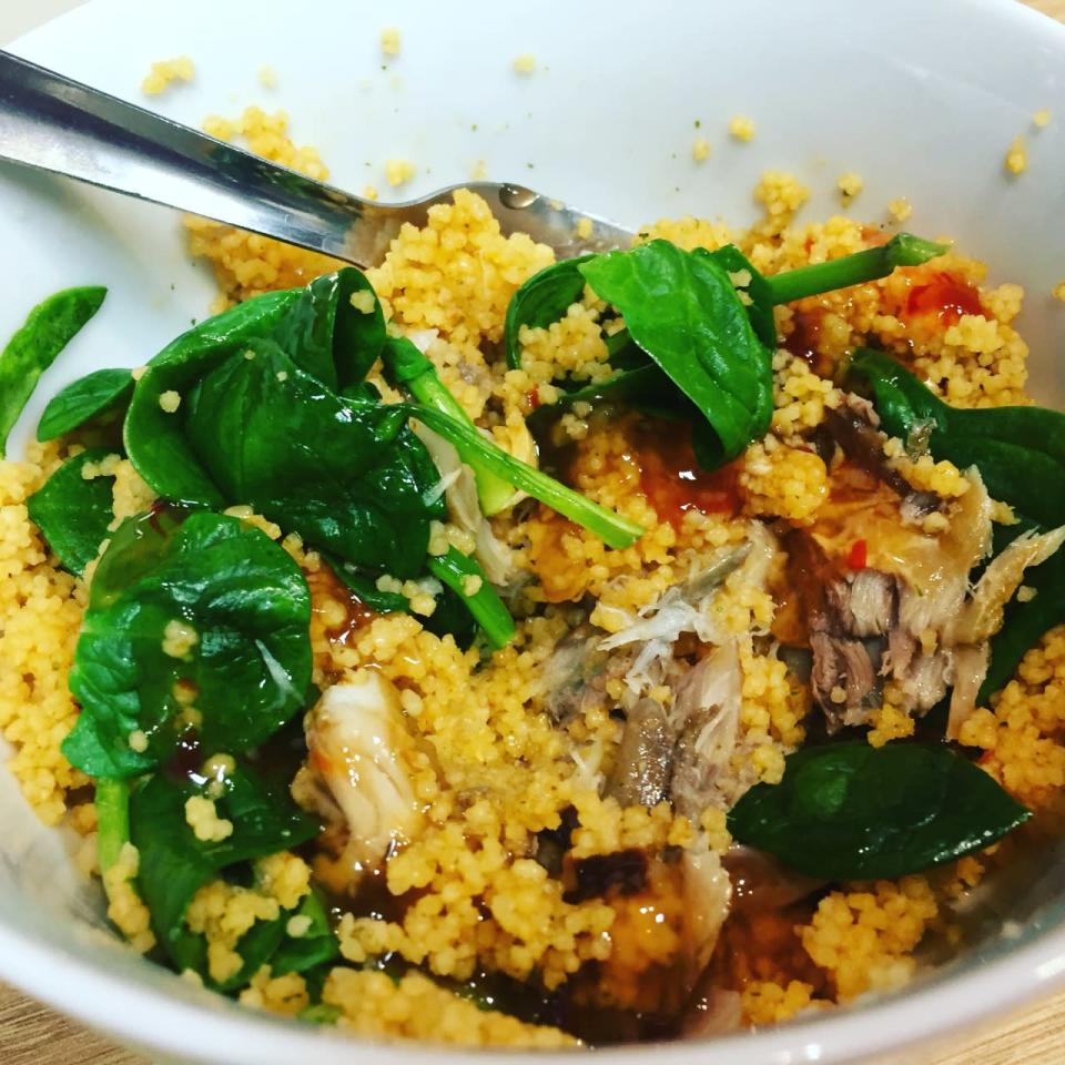 9. Couscous And Mackerel