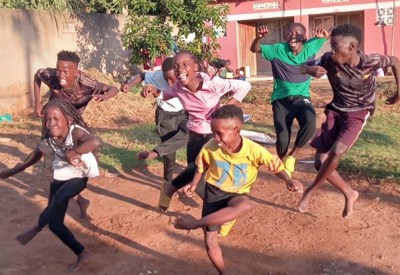 Mostly picked up from the streets, the children dancers are housed far more comfortably in a residential house in a suburb south of Kampala. Henry Wasswa/dpa