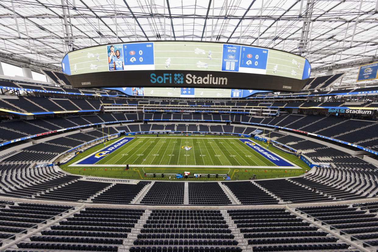 Olympic swimming will move back to the second week of competition to accommodate the change in venue to SoFi Stadium. (Photo by Ric Tapia/Getty Images)