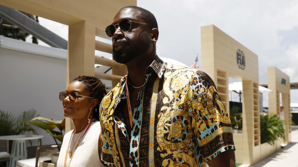 El exbasquetbolista de los Miami Heat, Dwyane Wade y Gabrielle Union |  (Foto: Chris Graythen/Getty Images