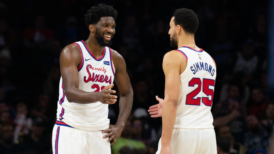 Tanking to the Top: The Philadelphia 76ers and the Most Audacious Process in the History of Professional Sports explains how the Philadelphia 76ers lost on purpose and eventually rebuilt their team. Mandatory Credit: Bill Streicher-USA TODAY Sports