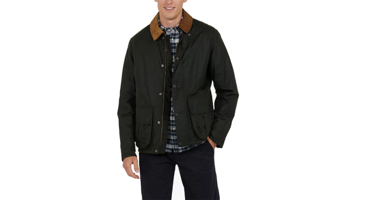 Barbour Allund Short Waxed Jacket