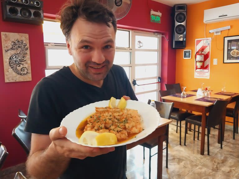 Federico Berra, un cliente que descubrió el restaurante mientras vacacionaba 