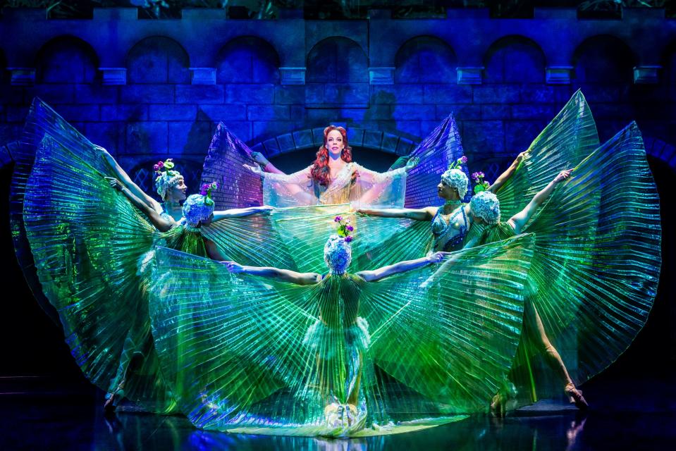 Leslie Rodriguez Kritzer plays The Lady of the Lake in the Broadway revival of “Spamalot.”