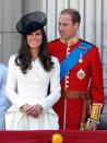 <p>More flawless McQueen for Trooping the Colour at Buckingham Palace</p>