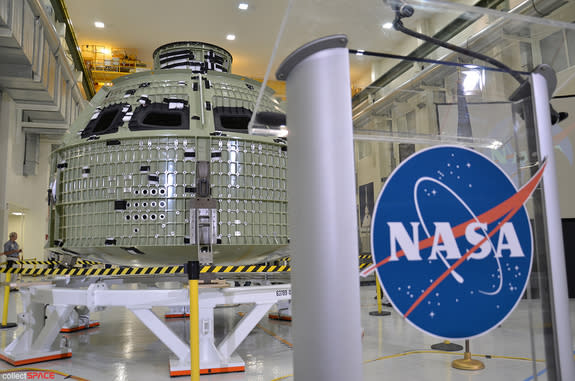 NASA Unveils Orion Space Capsule for 2014 Test Launch