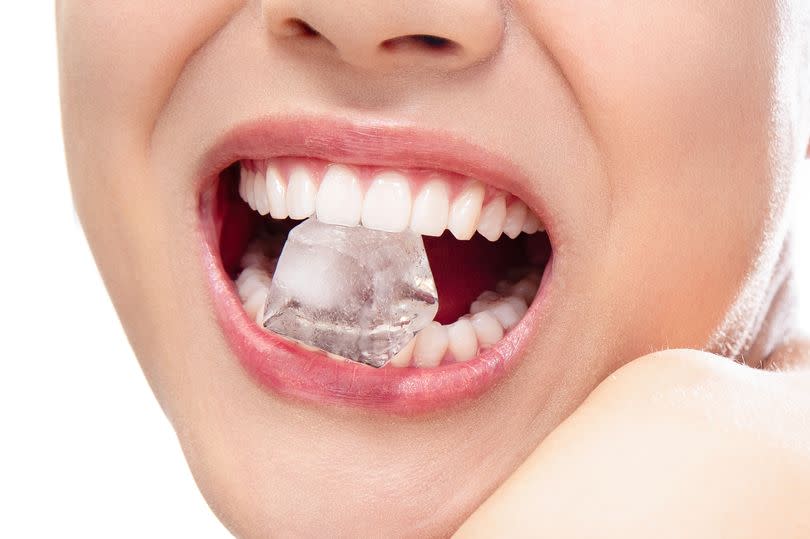 Craving ice could be a sign you need to book an appointment with your doctor