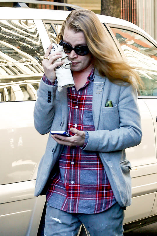 Macaulay Culkin isn't the kind of guy who is courting attention, but he definitely gets it. (Photo: AKM-GSI)