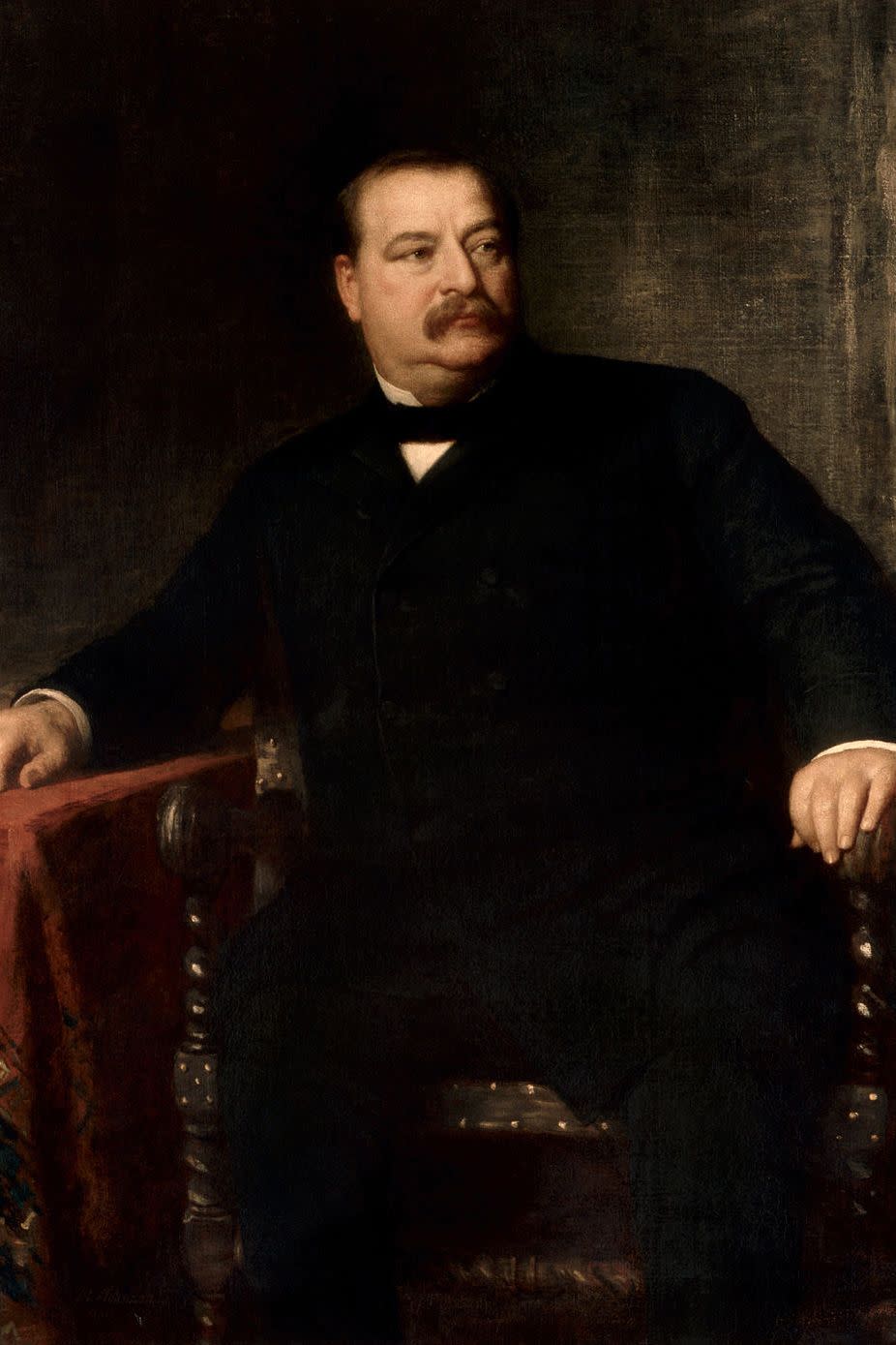 Grover Cleveland served two terms, but they weren't back-to-back.