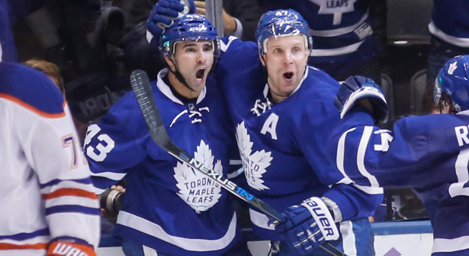 Nazem Kadri and Leo Komarov have remained great friends ever since they roomed together in their early years with the Maple Leafs.