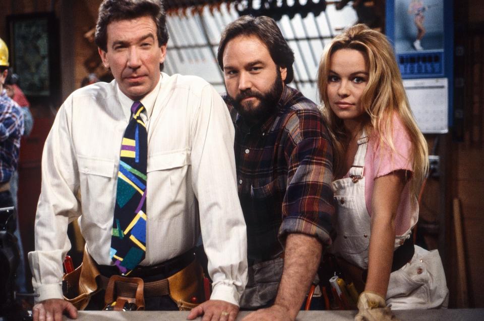 Actors Tim Allen, Richard Karn and Pamela Anderson appear on 