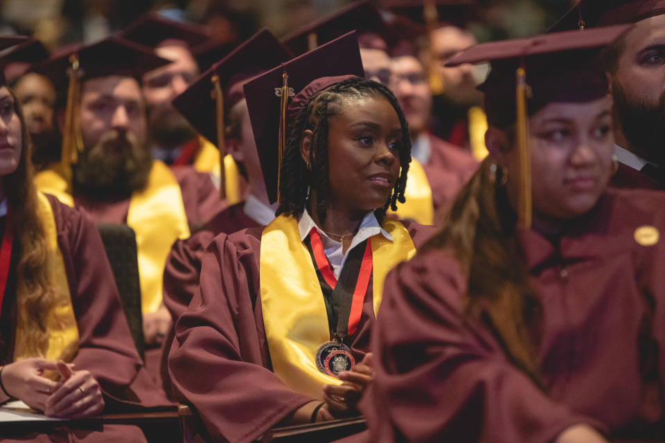 HII hosted commencement exercises Saturday, March 18, 2024 celebrating 133 graduates of The Newport News Shipbuilding Apprentice School. The ceremony was held at Liberty Live Church in Hampton, Virginia.