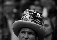 <p>Wisconsin Delegate Jim Miller listens to speakers at the Republican National Convention on Monday. (Photo: Khue Bui for Yahoo News)</p>