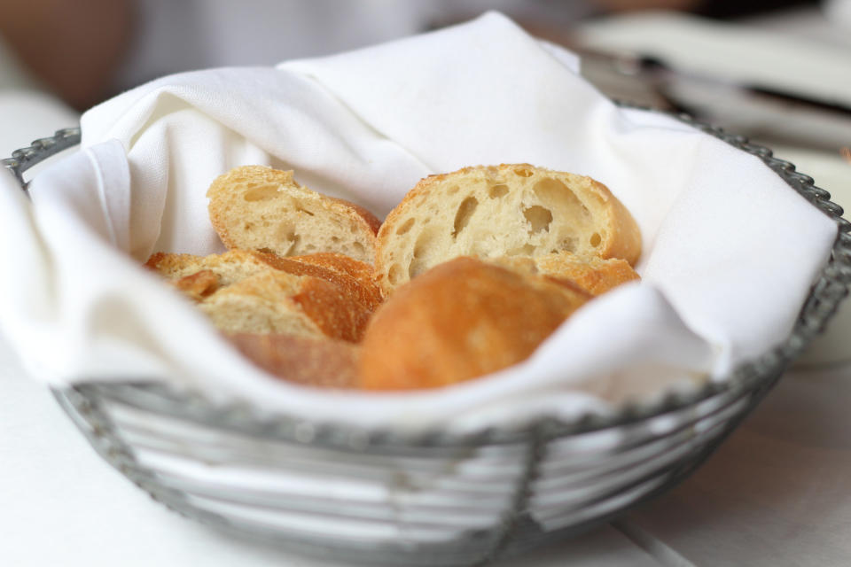 A bread basket.