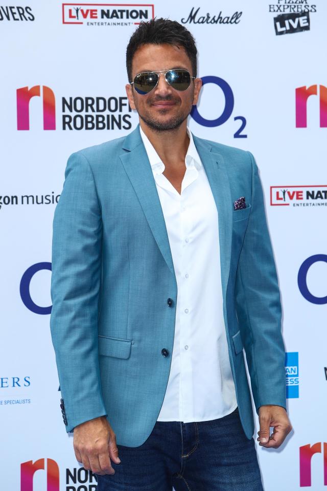 Peter Andre has no 'ill feeling' towards Rebekah Vardy over manhood comment