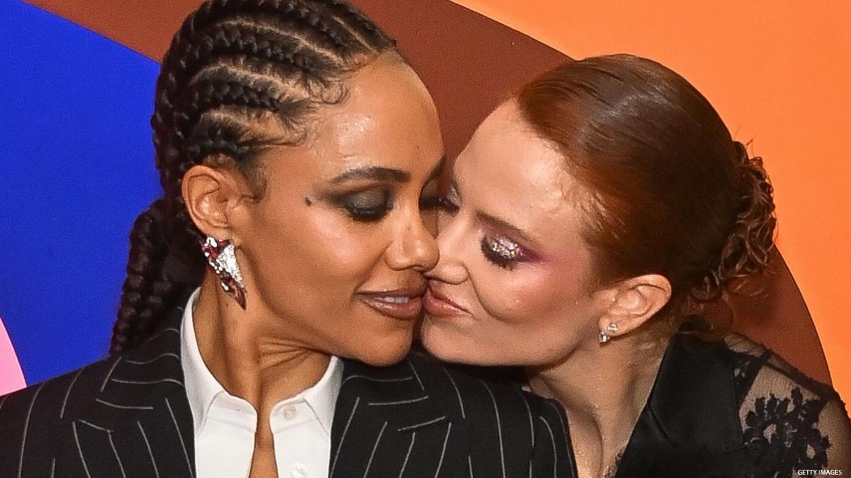 Alex Scott and Jess Glynne