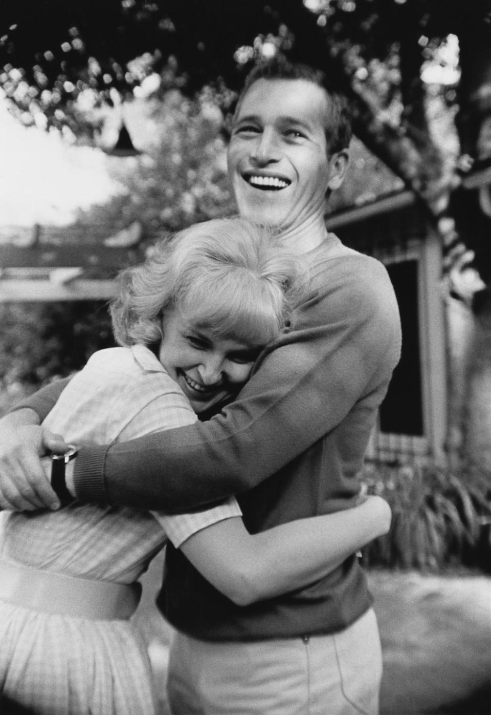 1957: Joanne Woodward and Paul Newman