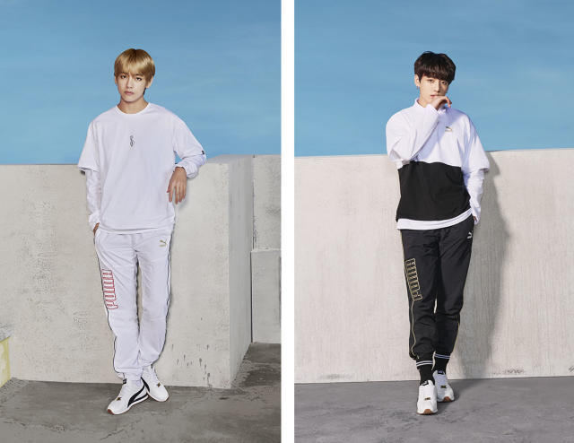 Bts hot sale puma sweatpants