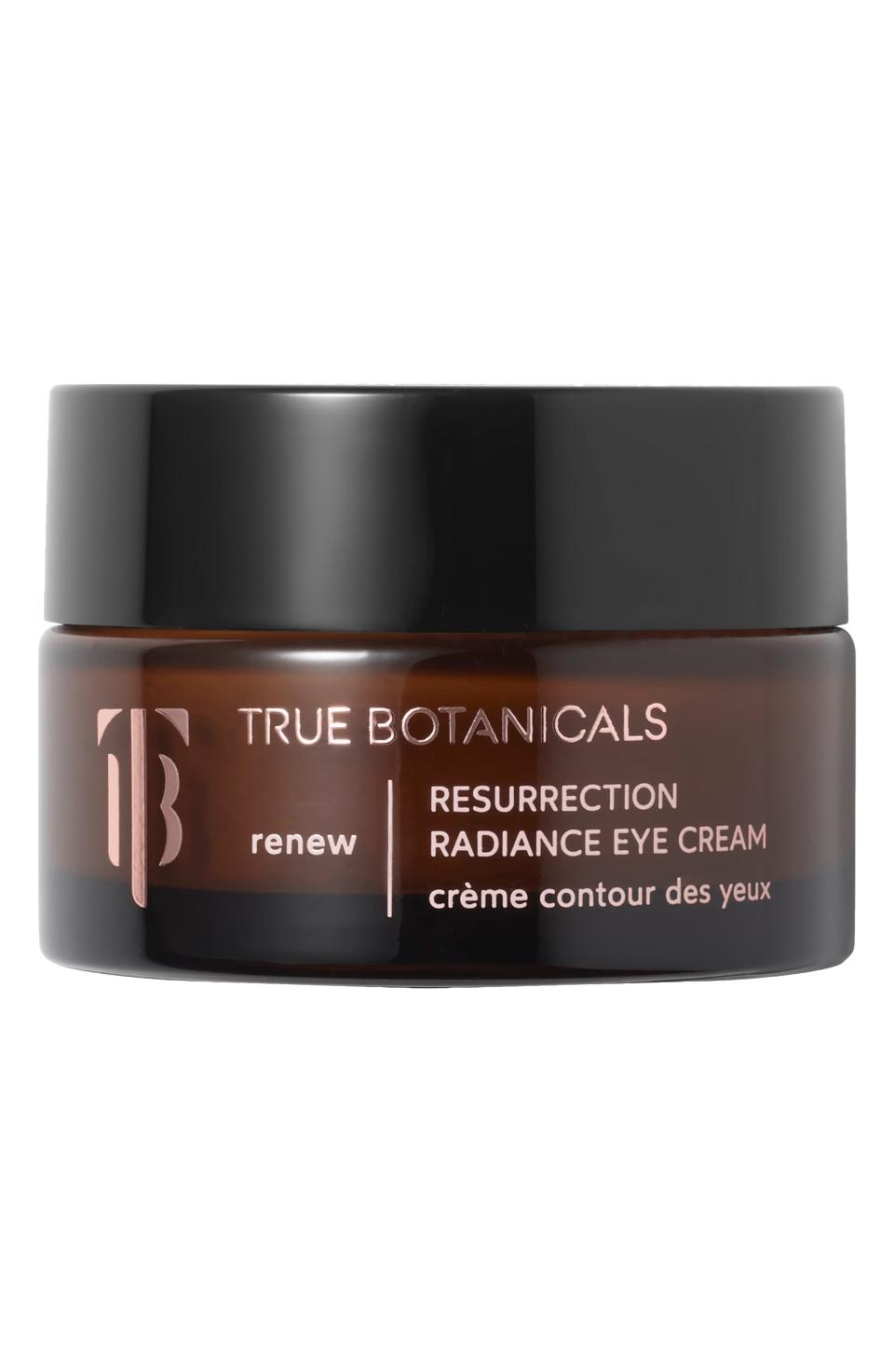 <p><a href="https://go.redirectingat.com?id=74968X1596630&url=https%3A%2F%2Fwww.nordstrom.com%2Fs%2Ftrue-botanicals-resurrection-radiance-eye-cream%2F6629881&sref=https%3A%2F%2Fwww.prevention.com%2Fbeauty%2Fskin-care%2Fa38749981%2Fbrooke-shields-true-botanicals-ressurection-radiance-eye-cream%2F" rel="nofollow noopener" target="_blank" data-ylk="slk:Shop Now;elm:context_link;itc:0;sec:content-canvas" class="link ">Shop Now</a></p><p>Resurrection Radiance Eye Cream</p><p>$78.00</p><p>nordstrom.com</p>