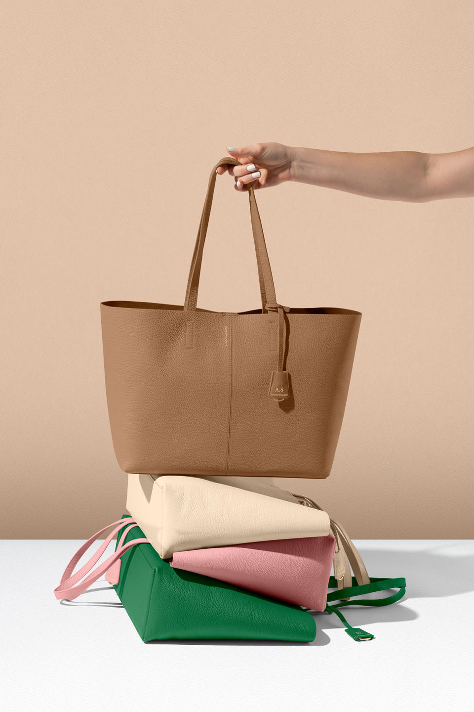 Maison De Sabré's Zipped Soft Tote. Photo: Maison De Sabré's