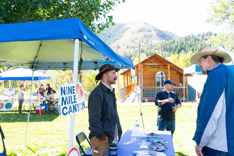 Sam Van Wetter, left, a field organizer for the Rural Utah Project, believes the concerns of rural voters, no matter their party affiliation, are being overlooked by politicians on a national level.