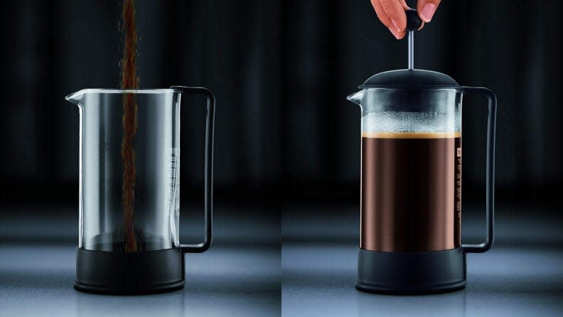 This French press coffee maker performed well in our testing.