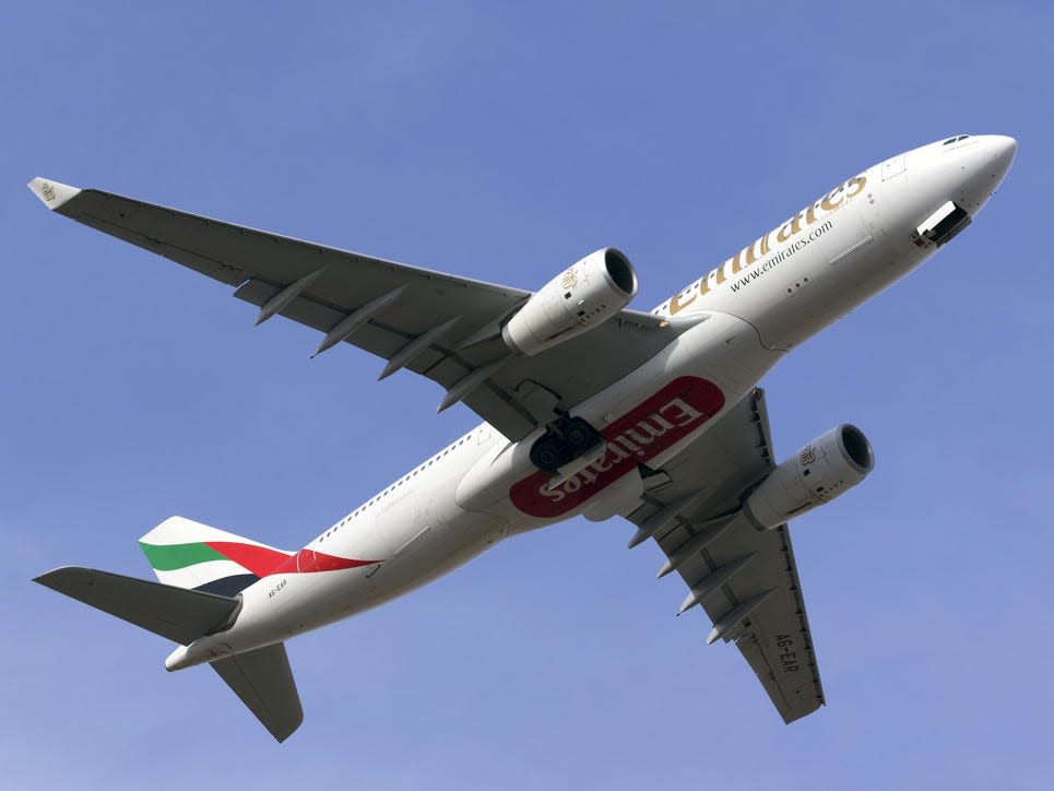 Emirates A330.