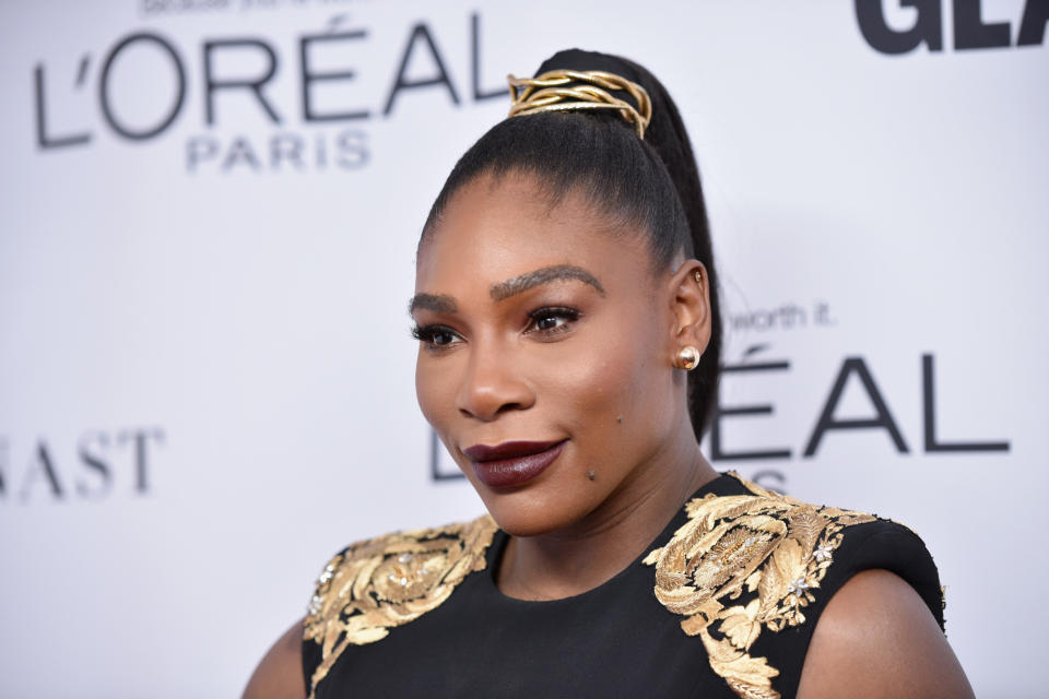 Williams stepped out for the night to honor Gigi Hadid.&nbsp; (Photo: Bryan Bedder/Getty Images)