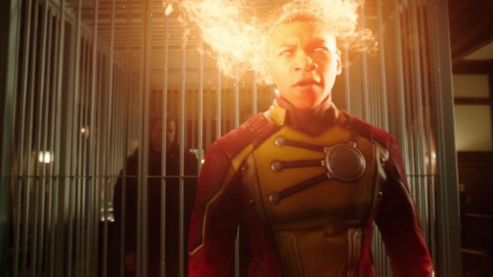 Franz Drameh's Firestorm in Legends of Tomorrow