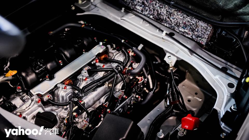 2NR-VE輕量化1.5升NA引擎具有好操控好上手燃油效率高的特色。