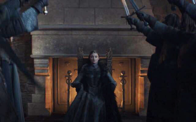 Sansa Stark was named Queen in the North in the Game of Thrones finale