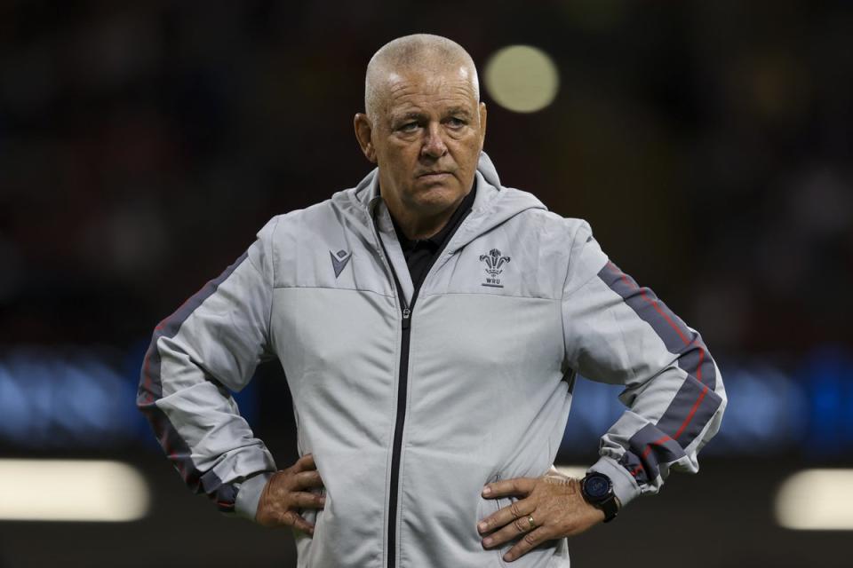 Warren Gatland, whose brand of winning rugby wasn’t deemed exciting enough, has returned but can’t provide an immediate fix (PA Wire)