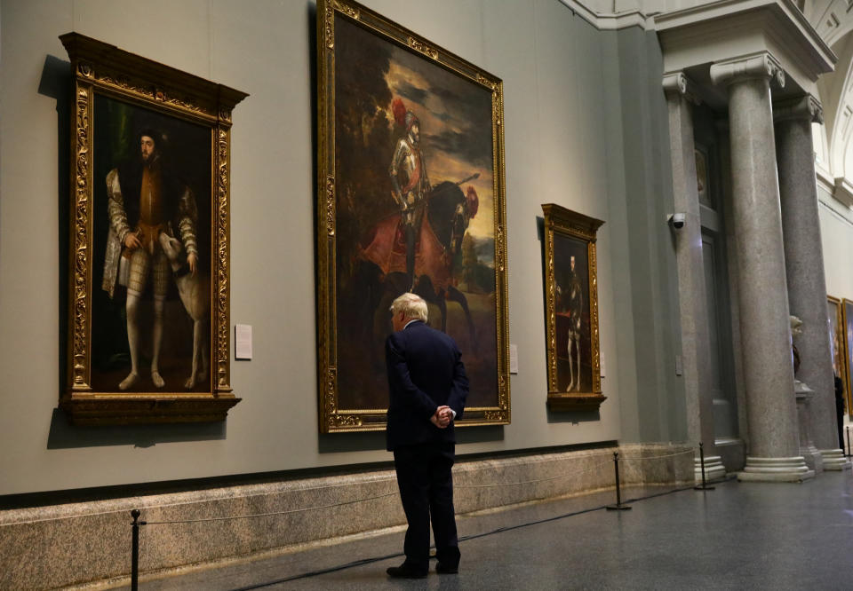 Las fotos para la historia de la cena de la cumbre de la OTAN en el Prado