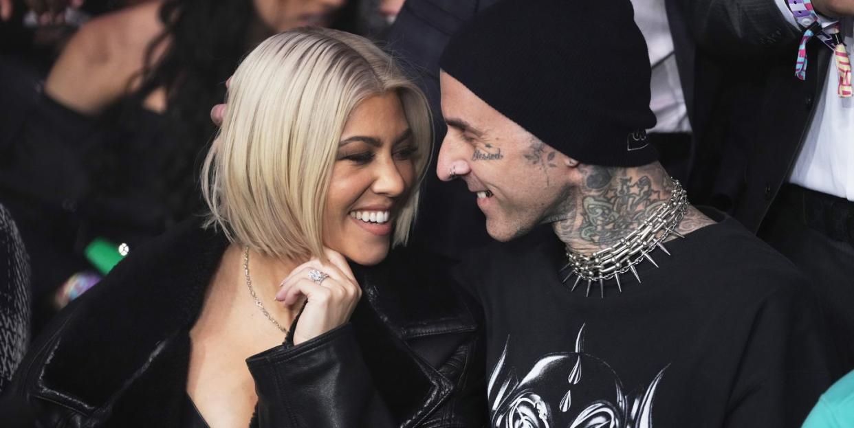 kourtney kardashian, travis barker