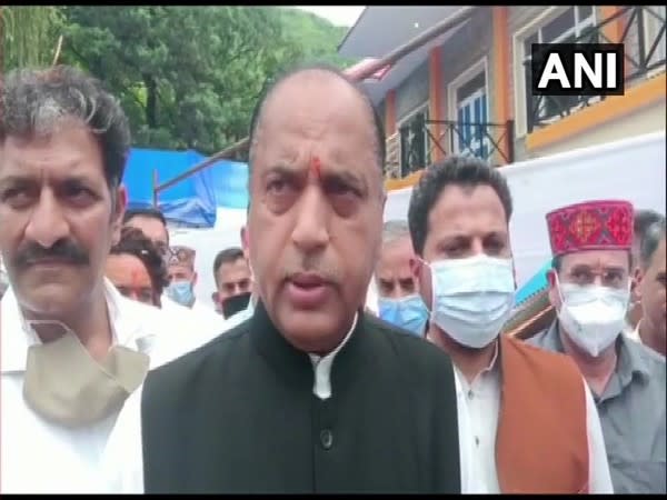 Himachal Pradesh Chief Minister Jai Ram Thakur. (Photo/ANI)