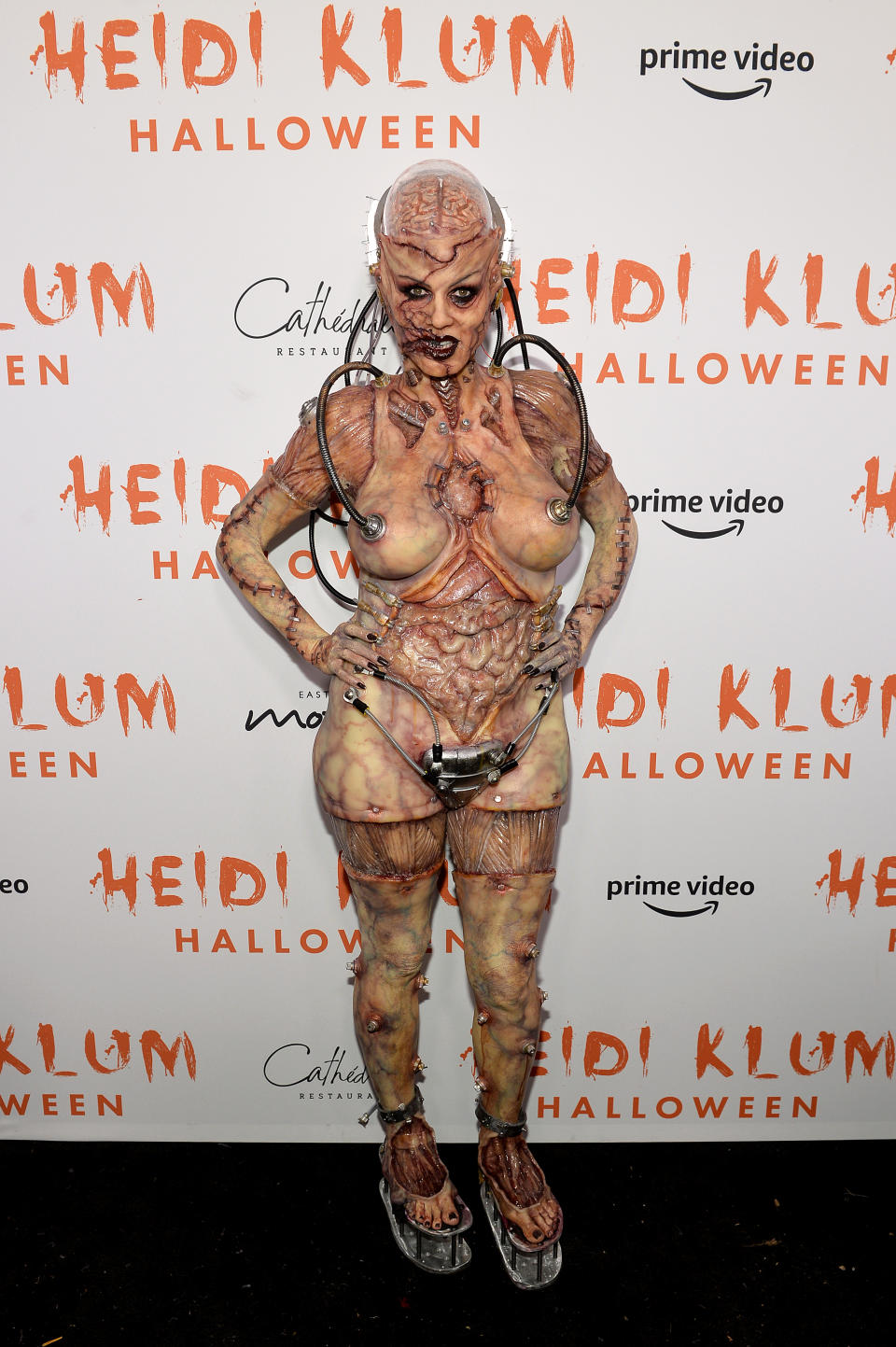 NEW YORK, NEW YORK - OCTOBER 31: Heidi Klum attends Heidi Klum's 20th Annual Halloween Party presented by Amazon Prime Video and SVEDKA Vodka at Cathédrale New York on October 31, 2019 in New York City. (Photo by Noam Galai/Getty Images for Heidi Klum)