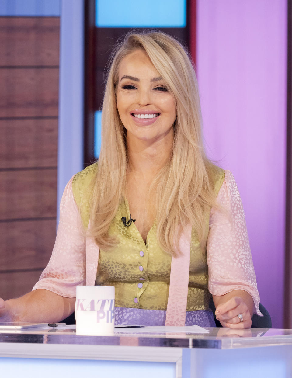 FROM ITV DAYTIME

LOOSE WOMEN
Weekdays on ITV

Pictured: Katie Piper
'Loose Women' TV show, London, UK - 13 Sep 2021

Photographer: Ken McKay

© ITV 


For further information please contact Peter Gray
0207 157 3046 peter.gray@itv.com  

This photograph is © ITV and can only be reproduced for editorial purposes directly in connection with the  programme LOOSE WOMEN or ITV. Once made available by the ITV Picture Desk, this photograph can be reproduced once only up until the Transmission date and no reproduction fee will be charged. Any subsequent usage may incur a fee. This photograph must not be syndicated to any other company, publication or website, or permanently archived, without the express written permission of ITV Picture Desk. Full Terms and conditions are available on  www.itv.com/presscentre/itvpictures/terms





+