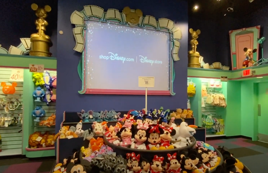 Disney Store display