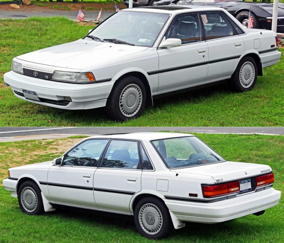 2代Camry在1989年由和泰汽車進口美規版本來銷售，是總代理繼Corolla之後，第二款進口的日系美規車。(圖片來源/ Wikipedia)